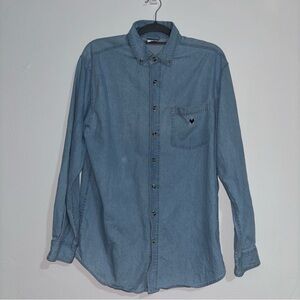 Disney Store Denim Button Up Walt Disney Studios 1923